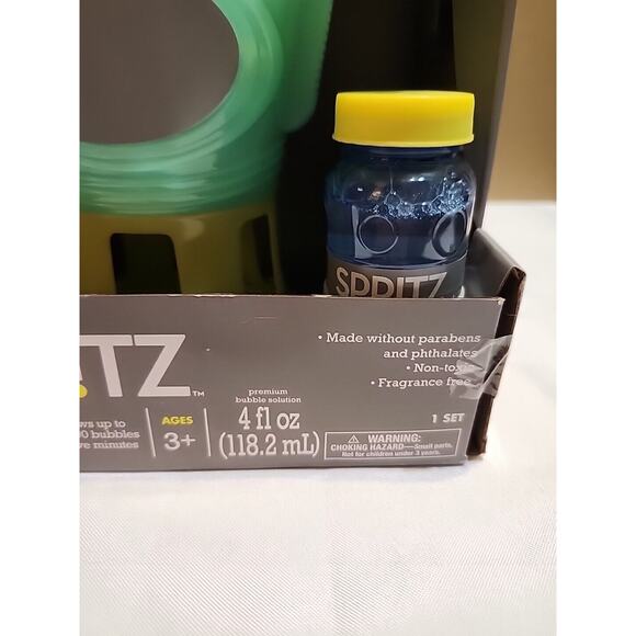 Spritz Bubble Maker Set 20,000 Bubbles in Five Minutes 4 oz Bubbles - Picture 3 of 8